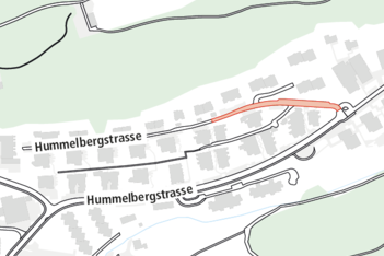 Erneuerung Werkleitungen in der Hummelbergstrasse 74-95