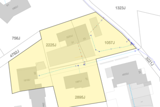 Unterbruch der Wasserlieferung an der Paradiesstrasse