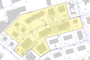 Unterbruch der Wasserlieferung an der Säntisstrasse