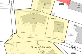 Unterbruch der Wasserlieferung an der Paradiesstrasse