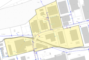 Unterbruch der Wasserlieferung an der Buechstrasse