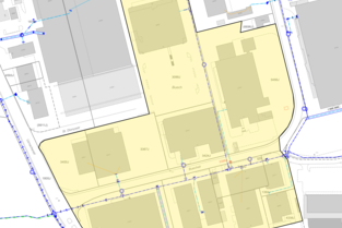 Unterbruch der Wasserlieferung an der Buechstrasse