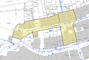 Wasserrohrbruch / Netzunterbruch an der Hintergasse