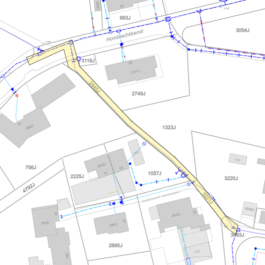 Erneuerung Werkleitungen Paradiesstrasse - Hombrechtikerstrasse 