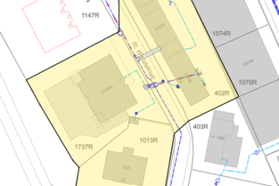 Unterbruch der Wasserlieferung an der St. Wendelinstrasse