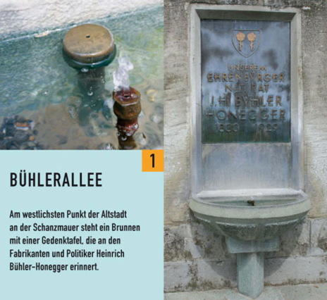 Brunnen Bühlerallee